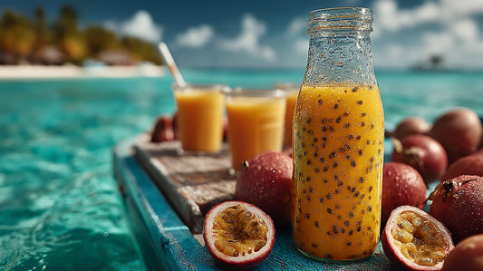 Fresh squeezed passionfruit