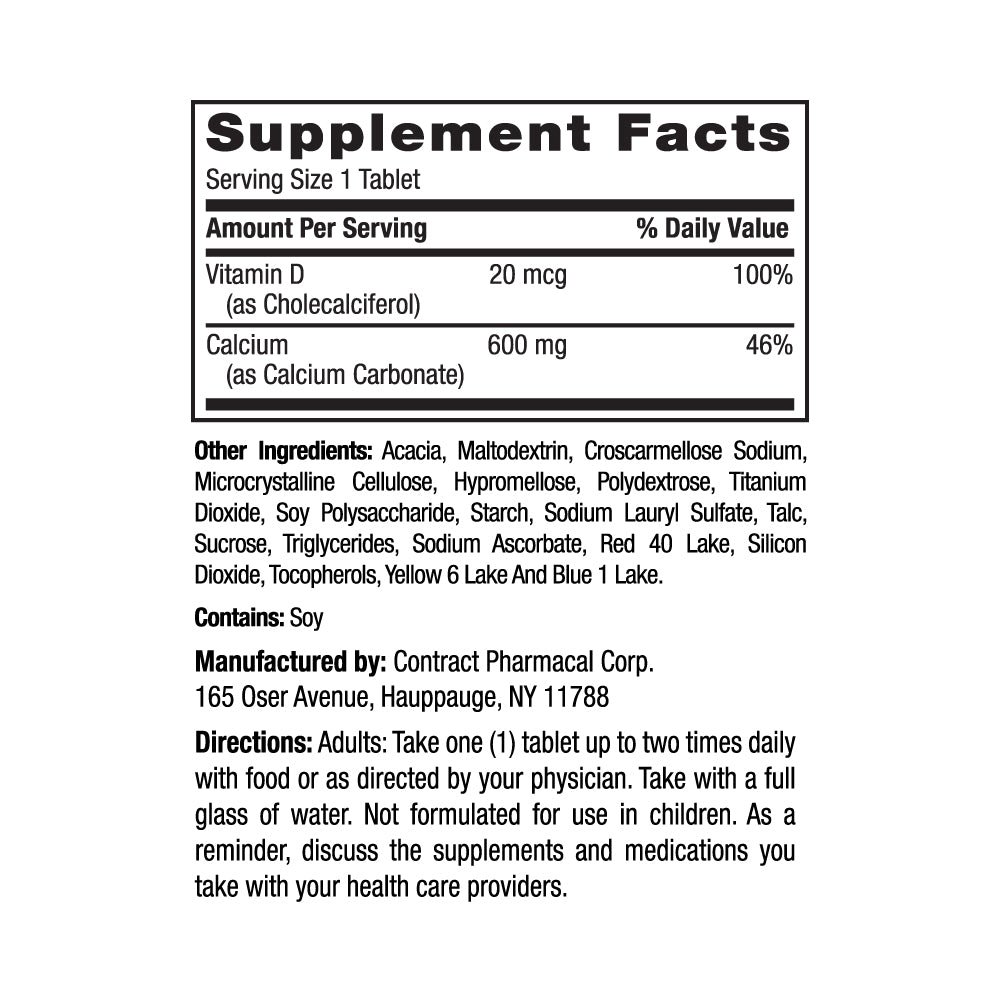 Calcium & Vitamin D