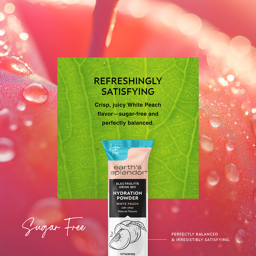 White Peach Sugar Free Hydration Powder