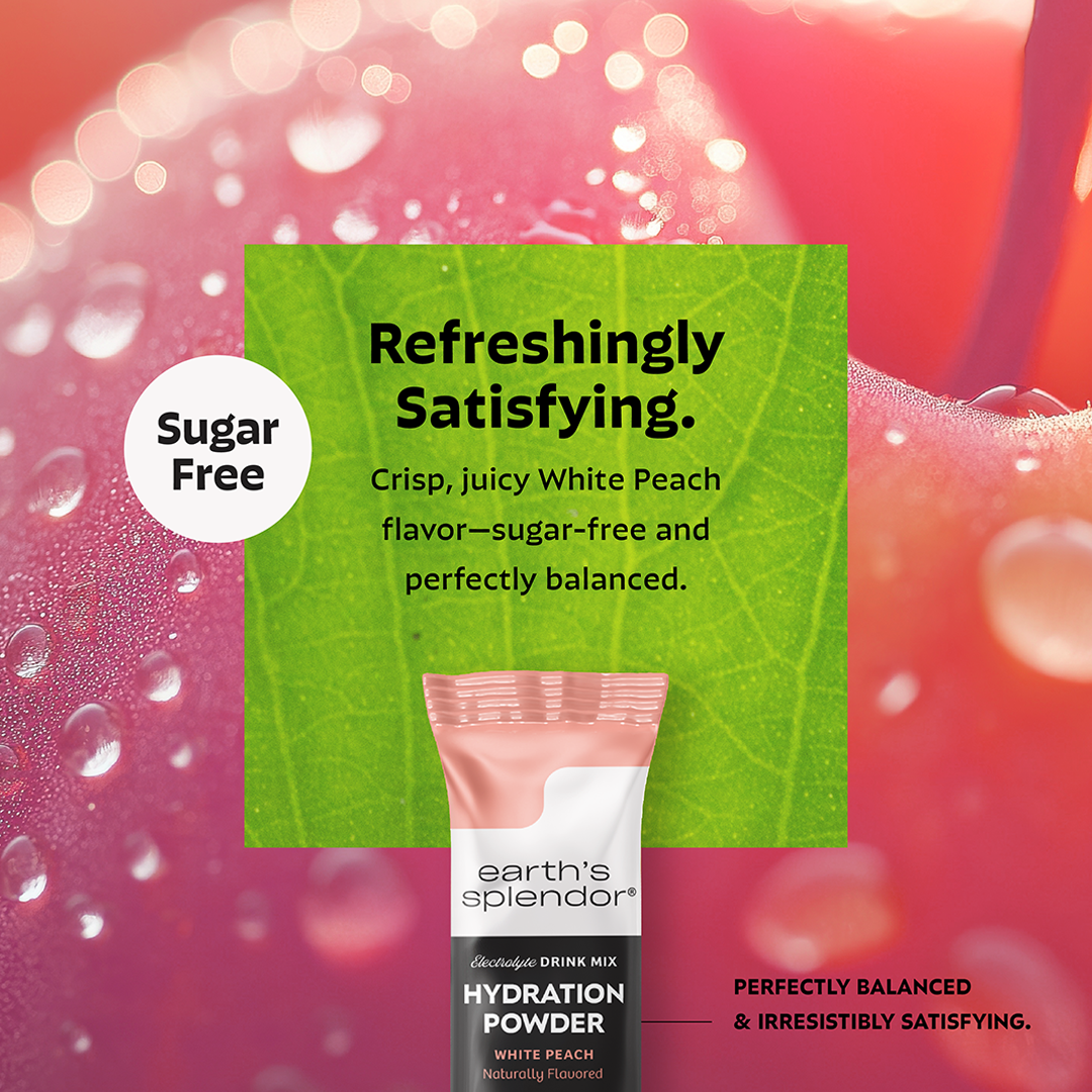 White Peach Sugar Free Hydration Powder