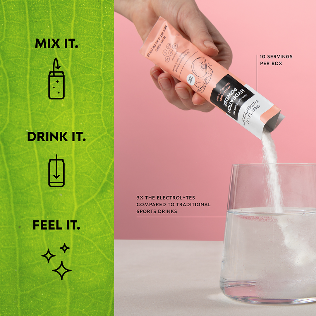 White Peach Sugar Free Hydration Powder