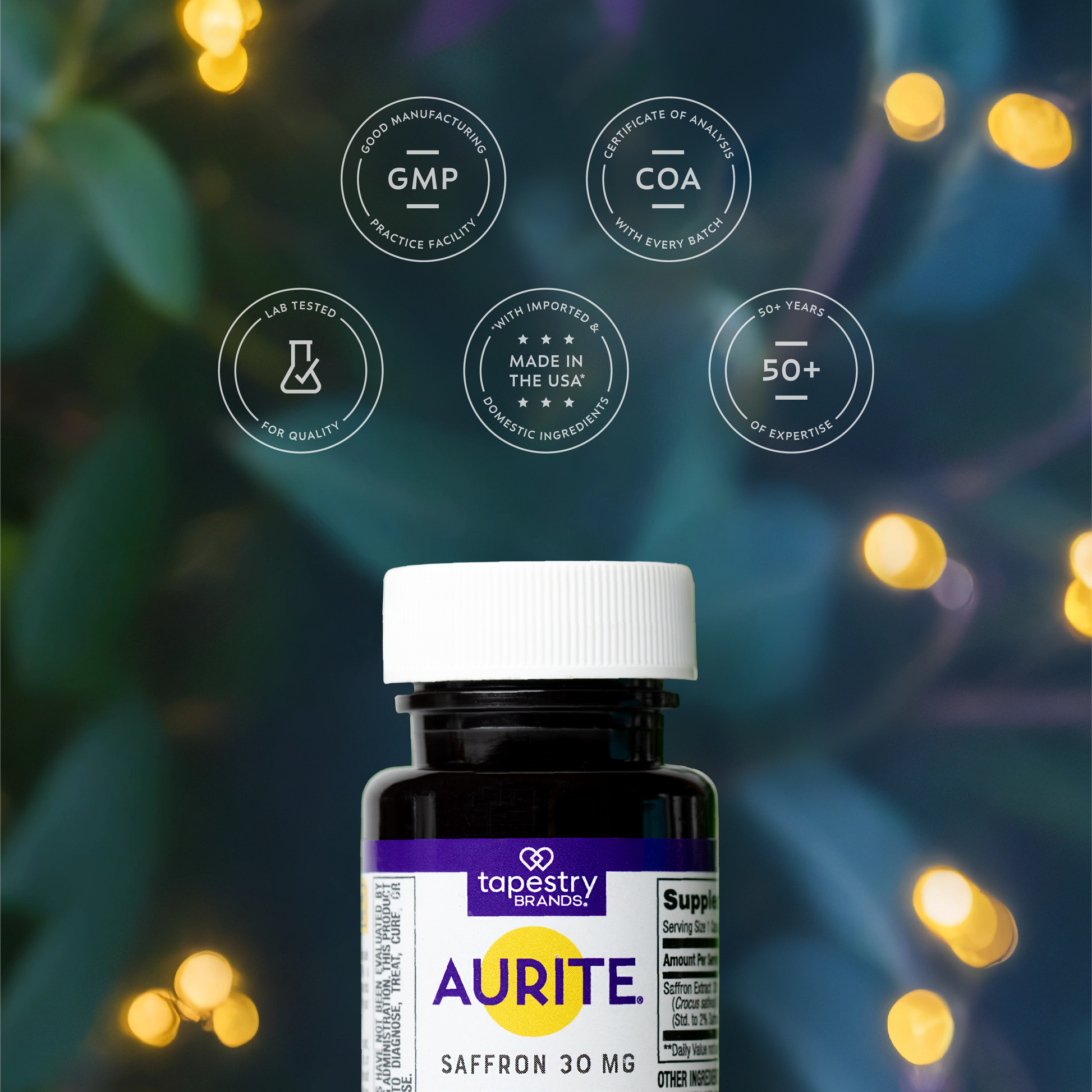 Aurite Saffron Supplement