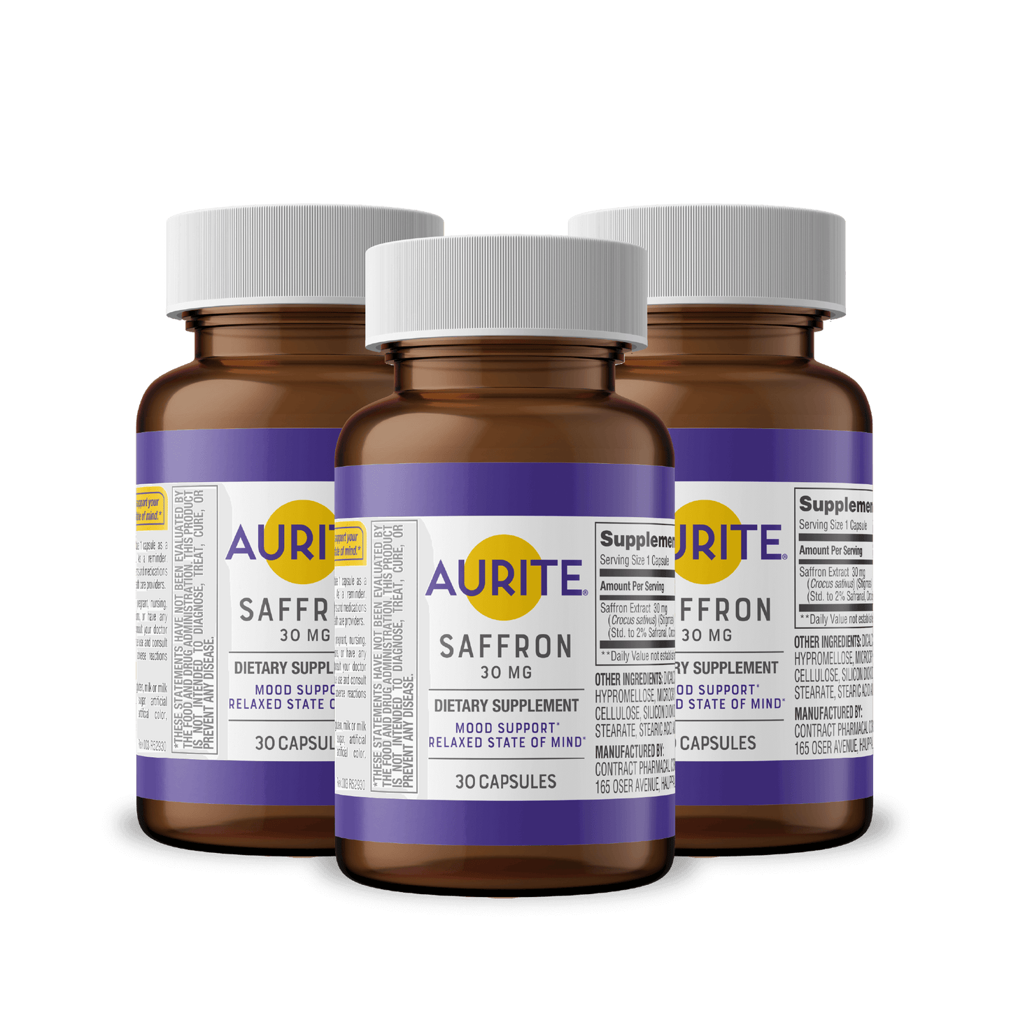 Aurite Saffron Supplement