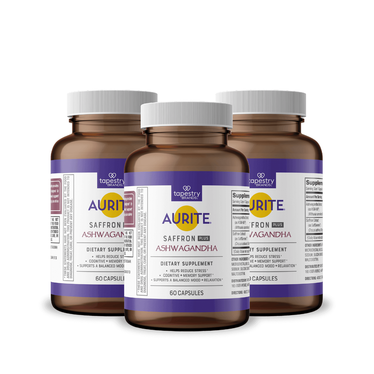 Aurite Saffron Plus Ashwagandha
