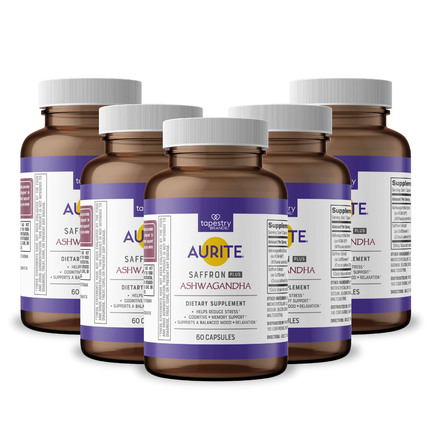 Aurite Saffron Plus Ashwagandha