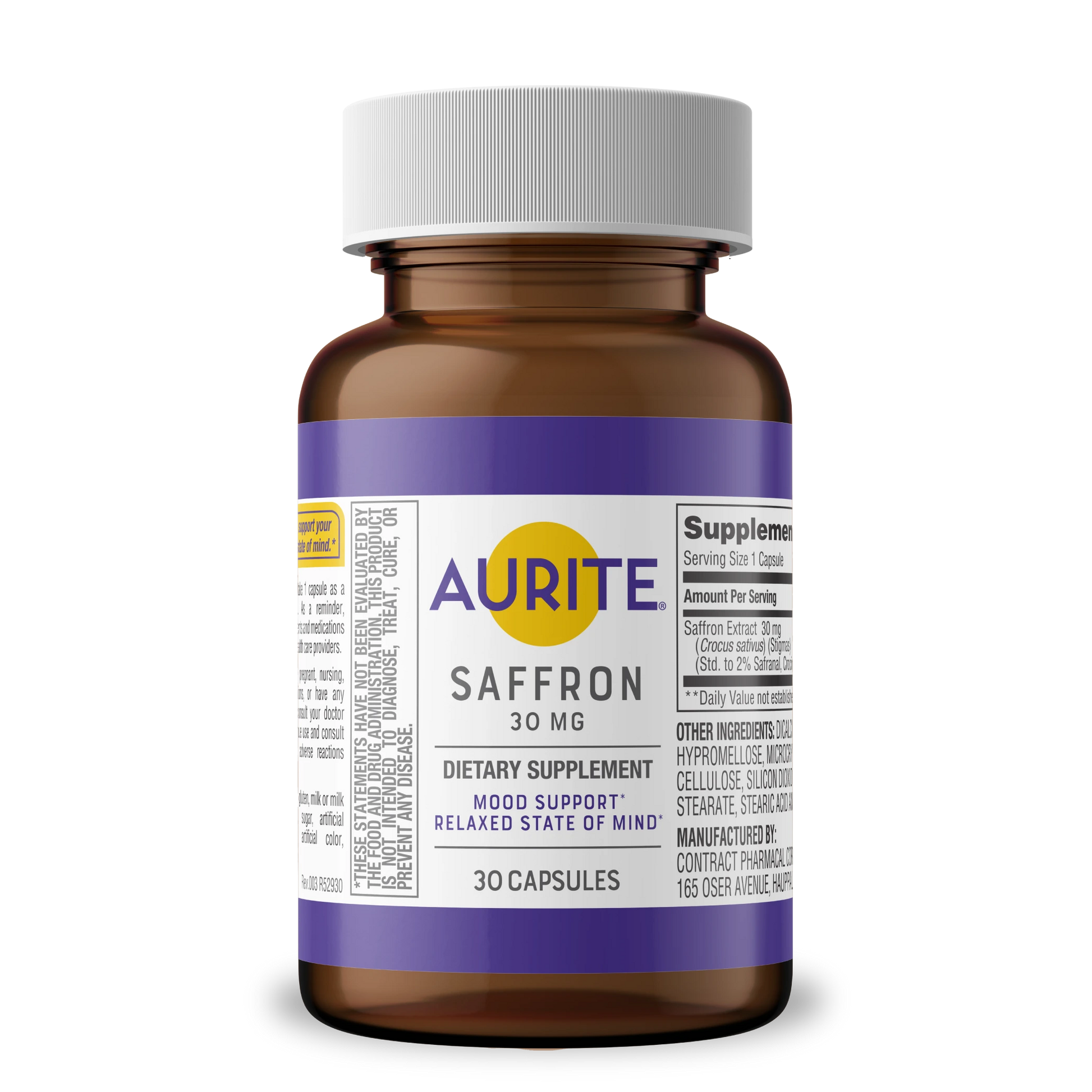 Aurite Saffron Supplement