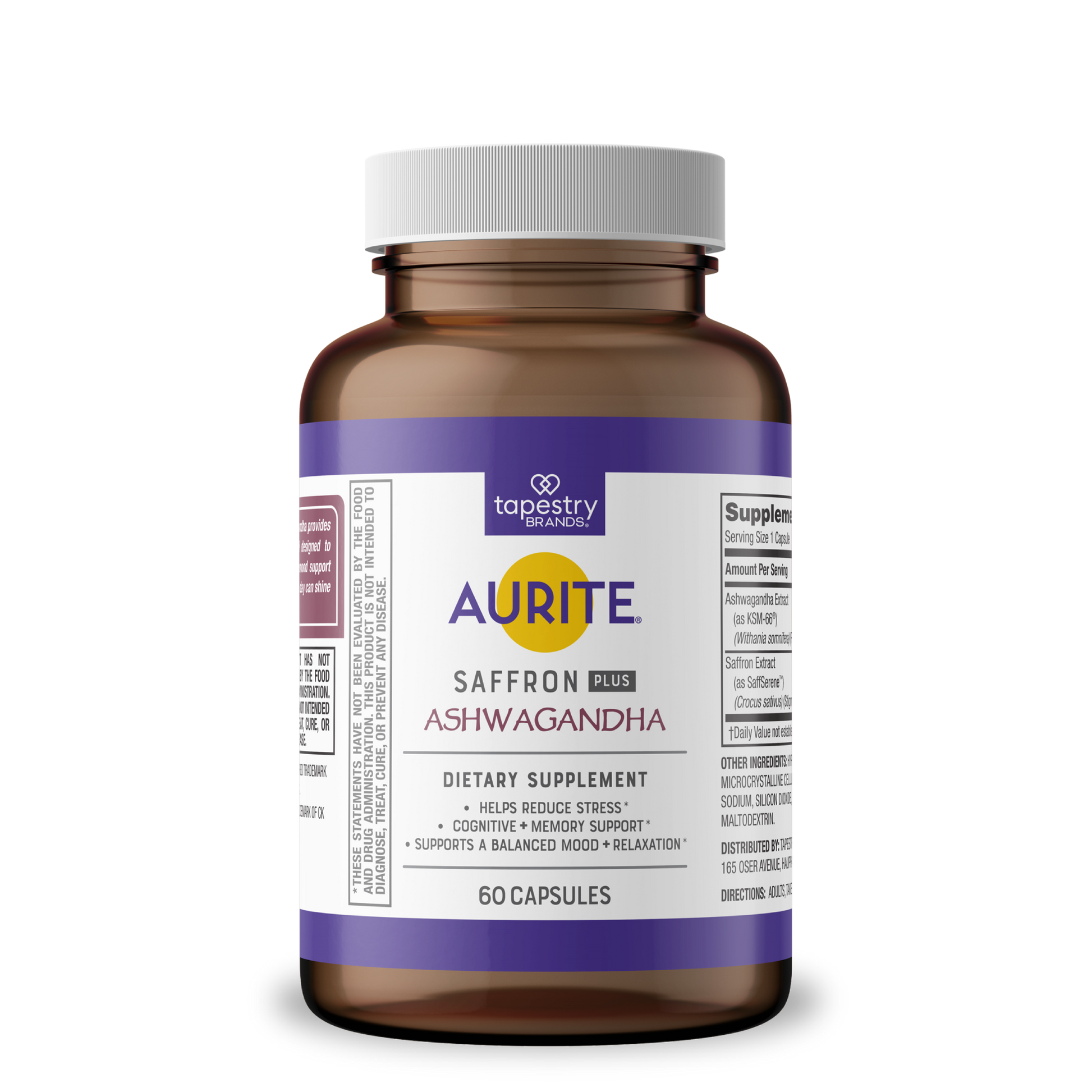 Aurite Saffron Plus Ashwagandha