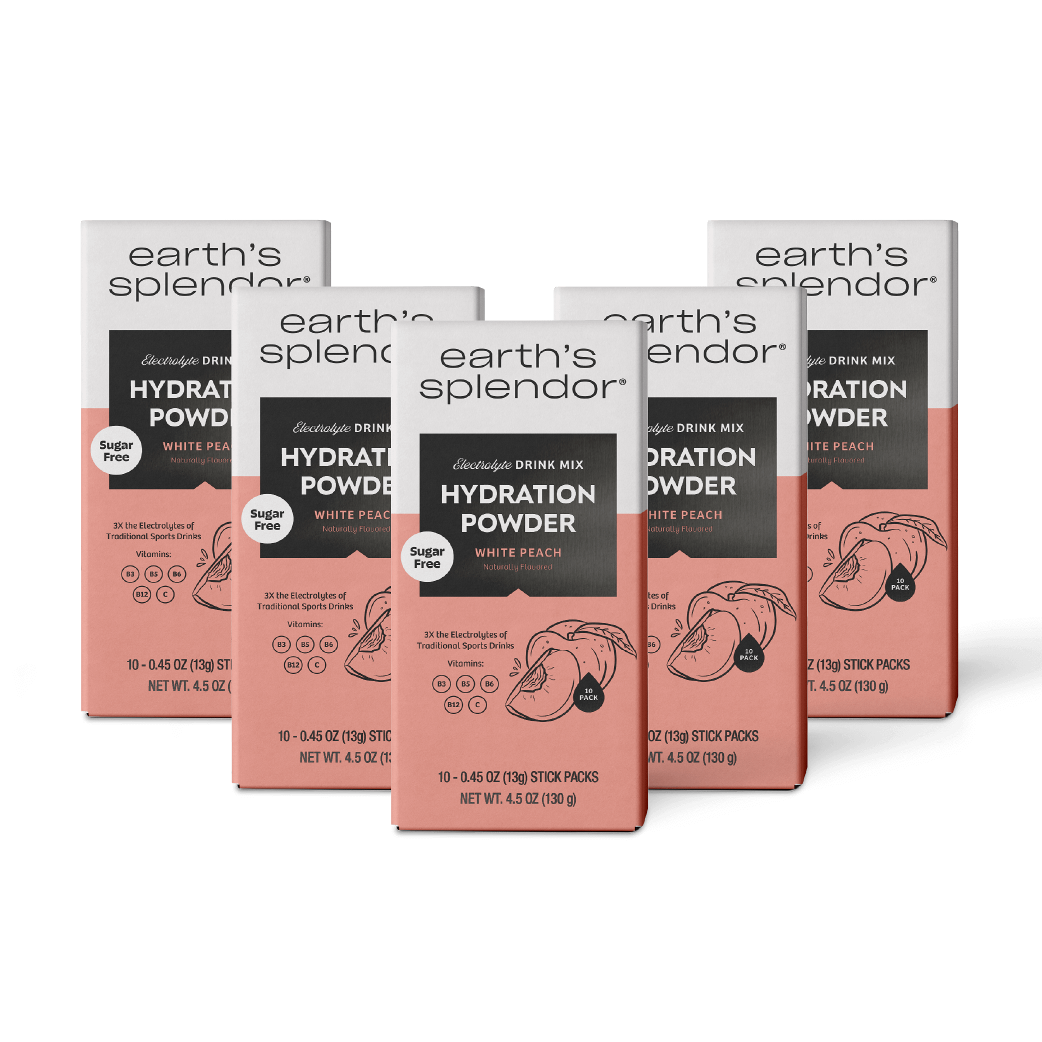 White Peach Sugar Free Hydration Powder