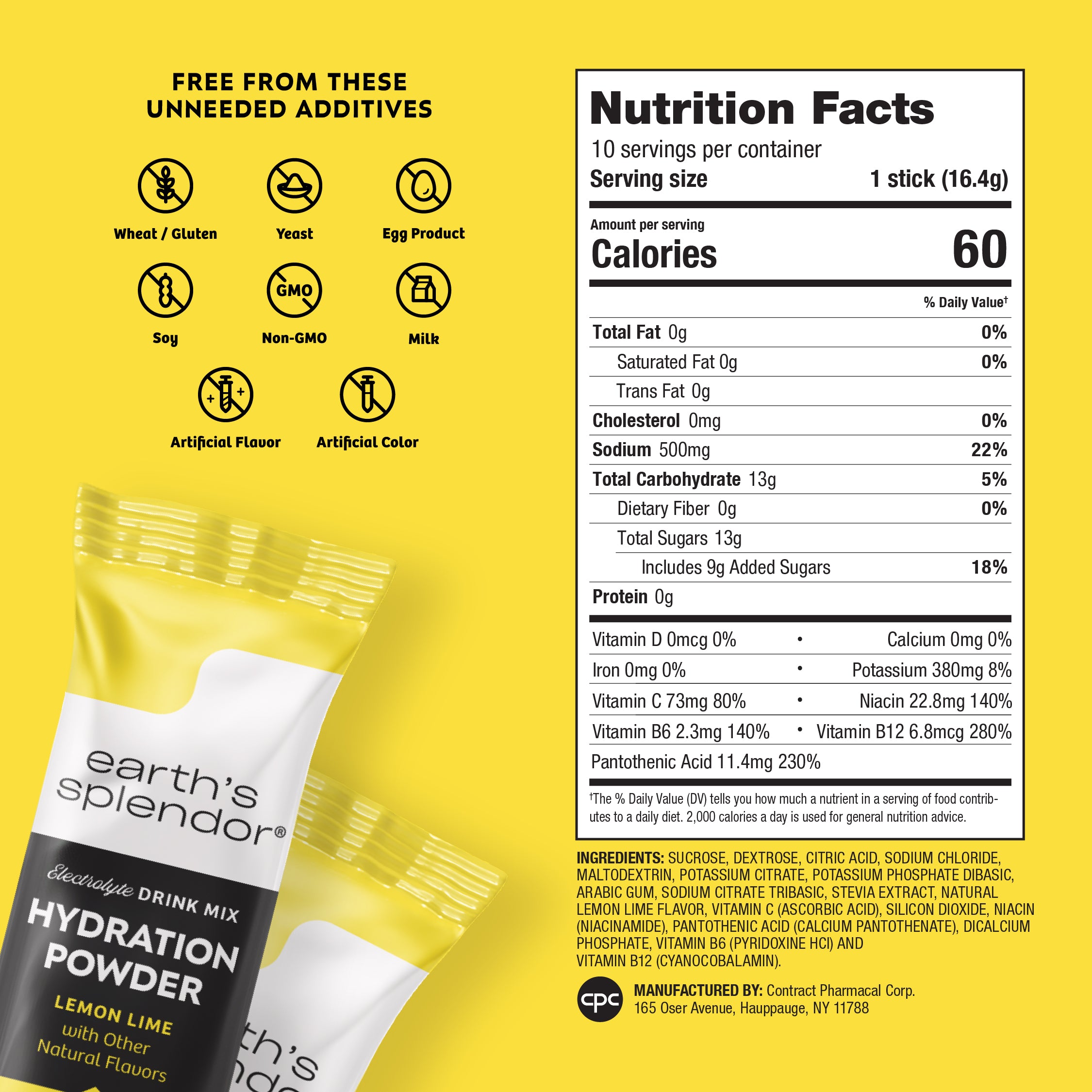 Lemon Lime Hydration Powder