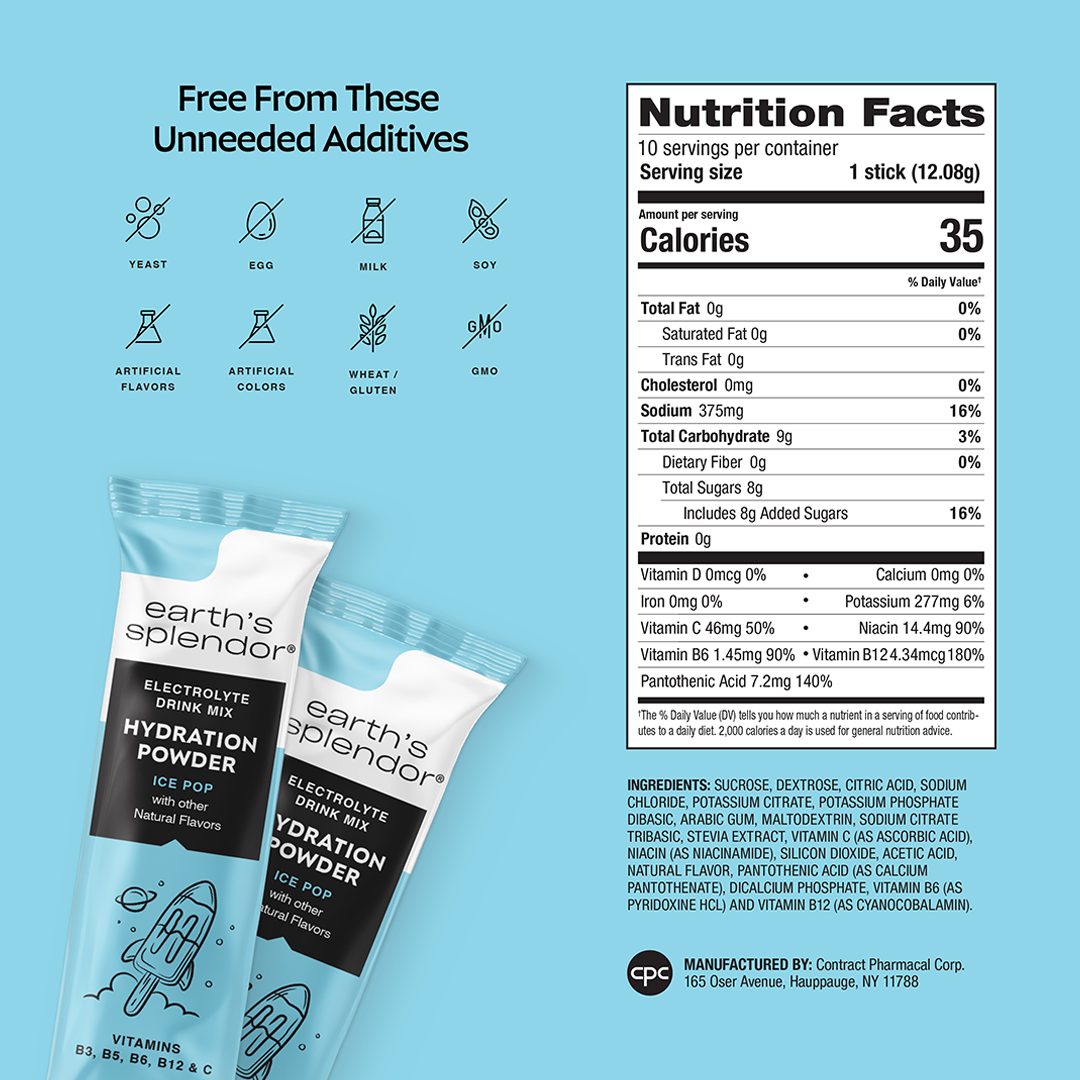 Ice Pop Hydration Powder