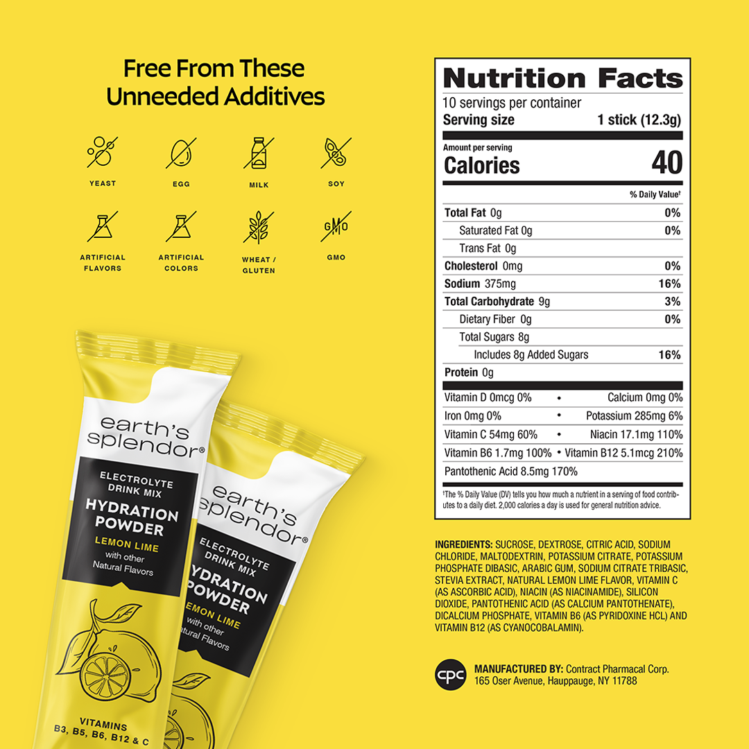 Lemon Lime Hydration Powder