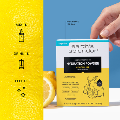 Lemon Lime Sugar Free Hydration Powder