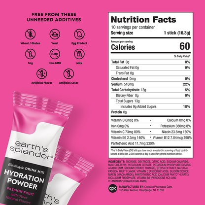 Passion Fruit Hydration Powder