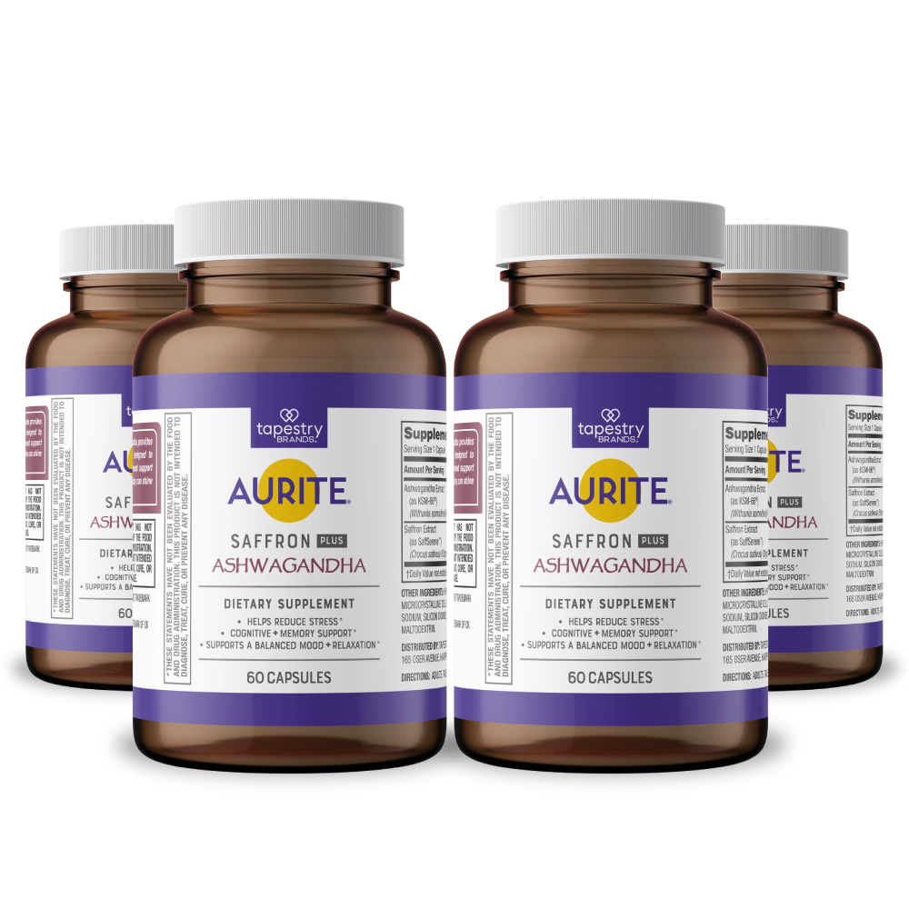 Aurite Saffron Plus Ashwagandha