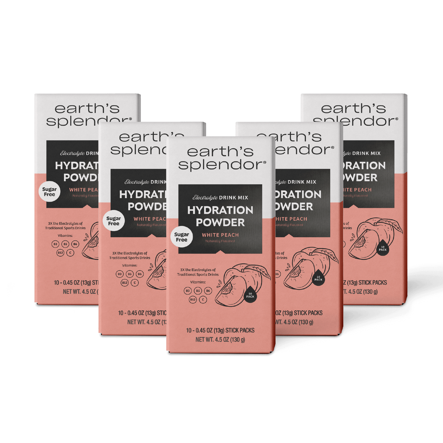 White Peach Sugar Free Hydration Powder